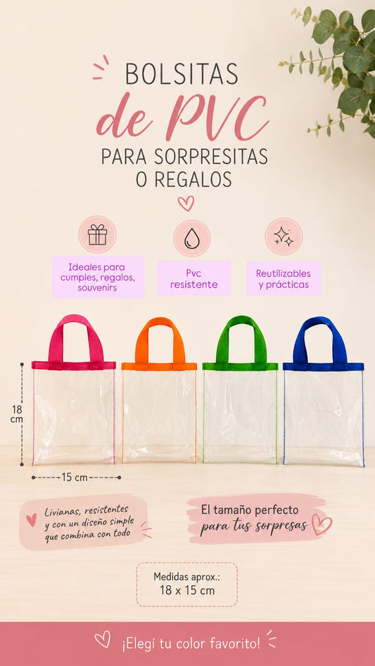 Bolsitas PVC x10 15x18