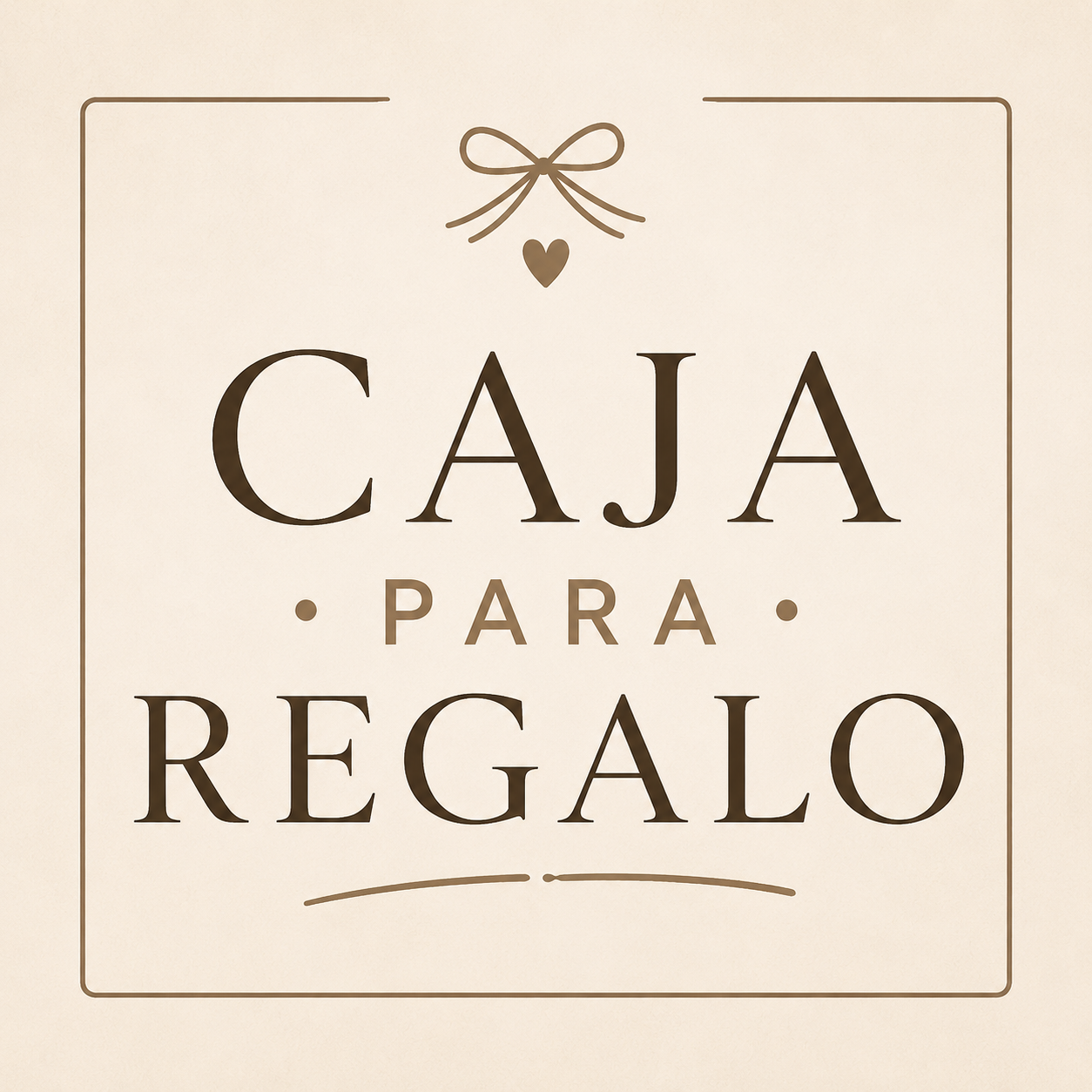 CAJA PARA REGALO