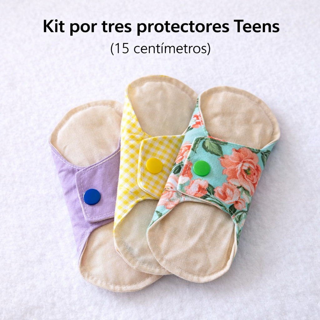 KIT X3 PROTECTORES TEENS