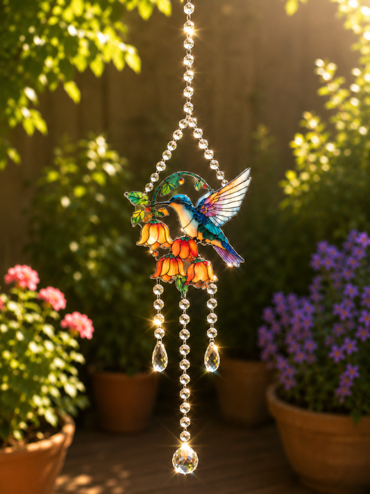 ATRAPASOL COLIBRI FLORES