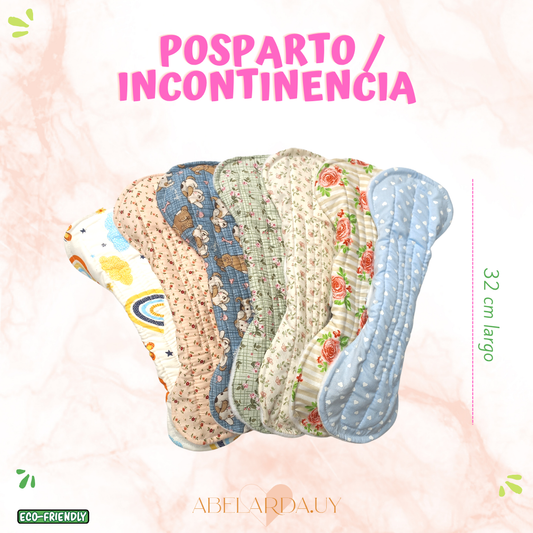 KIT SEMANAL POSPARTO / INCONTINENCIA