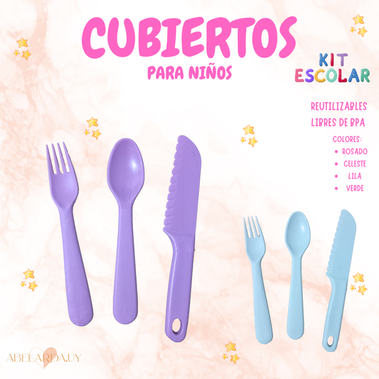 CUBIERTOS PARA NIÑOS