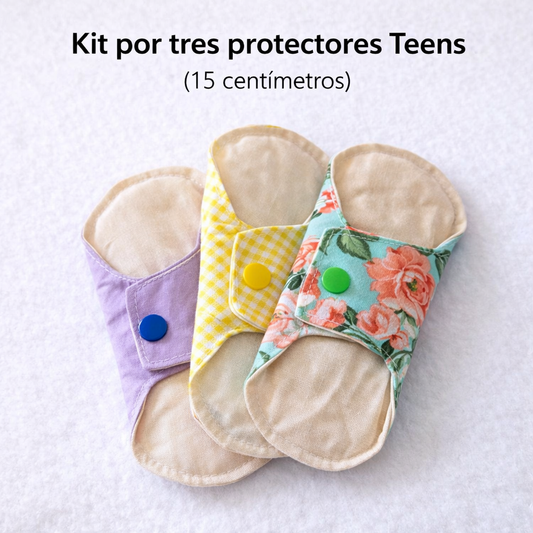 KIT X3 PROTECTORES TEENS